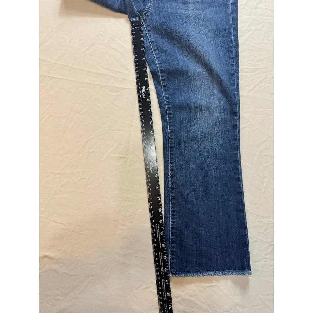 Seven7 Women’s Bootcut Jeans Blue Wash Size 8 - Picture 2 of 5